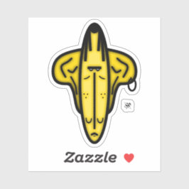 Mr Ears – 漫画の顔ステッカーv2 シール