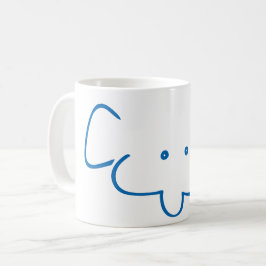 Mr Elephant コーヒーマグカップ