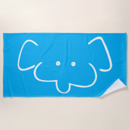 Mr Elephant ビーチタオル