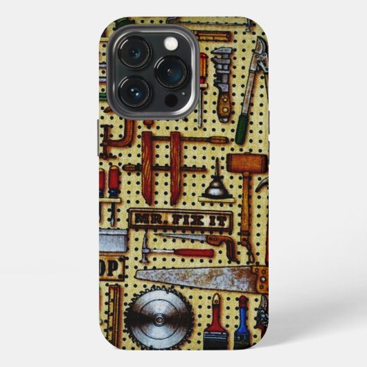 Mr. Fix It ハンディマン ツール  iPhoneケース (裏面)