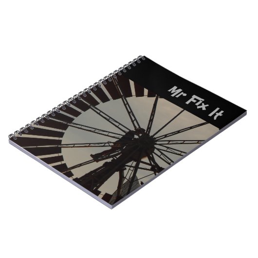 Mr. Fix It notebook ノートブック (左側)