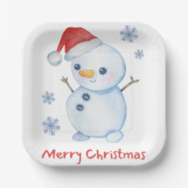 Mr. Frosty ペーパープレート