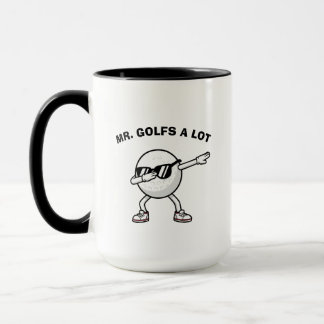 MR. GOLFS A LOT,Funny Golf マグカップ