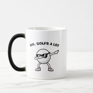 MR. GOLFS A LOT,Funny Golf モーフィングマグカップ