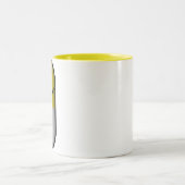 Mr.Happyの丸薬 ツートーンマグカップ (中央)