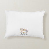 Mr Hiddle Cooks Turkey Season Greetings Card アクセントクッション (裏面)