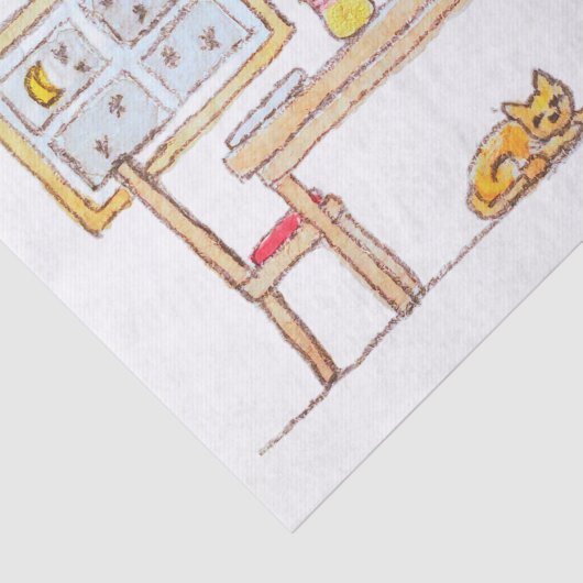 Mr Hiddle Cooks Turkey Season Greetings Card 薄葉紙 (詳細)