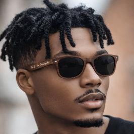  Mr. [Initial] | Personalized Wooden 2026 サングラス