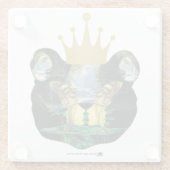 Mr."KING" TOADオリジナルバージョン1 ガラスコースター (裏面)