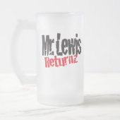 Mr.LewisのReturnzによって曇らされるマグ フロストグラスビールジョッキ (左)