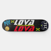 MR LOVA LOVA 8 1/2" スケートボードデッキ (横)
