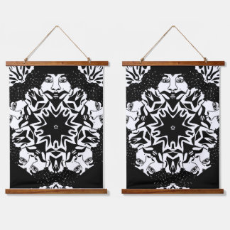 Mr Love Wood Topped Wall Tapestry 吊り下げ型タペストリー