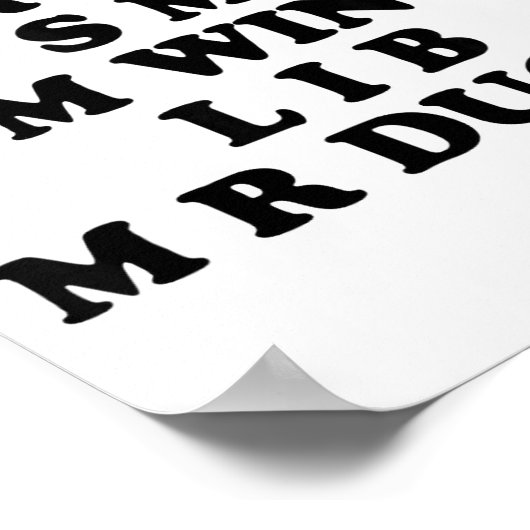 Mr M R Ducks T, Funny Duck Lover, Waterfowl Quote  ポスター (角)