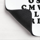 Mr M R Ducks T, Funny Duck Lover, Waterfowl Quote  マウスパッド (コーナー)