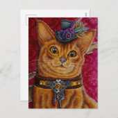 "Mr. Meowington" postcard シーズンポストカード (正面/裏面)