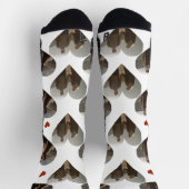 Mr.Mr.とMrs.の写真としてのバレンタインデー ソックス (上部)