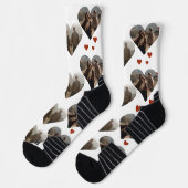 Mr.Mr.とMrs.の写真としてのバレンタインデー ソックス (左)