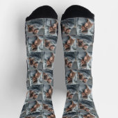 Mr.Mr.とMrs.の写真としてのバレンタインデー ソックス (上部)