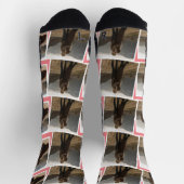 Mr.Mr.とMrs.の写真としてのバレンタインデー ソックス (上部)