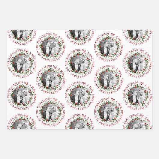 Mr.Mr.とMrs.の写真を新しく撮ってくれてありがとう ラッピングペーパーシート (正面3)