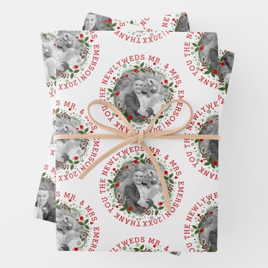 Mr.Mr.とMrs.の写真を新しく撮ってくれてありがとう ラッピングペーパーシート (インサイチュ)