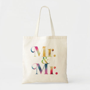 Mr.& Mr.ゲイバチュラーパーティゲイ結婚 トートバッグ