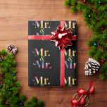 Mr.& Mr.ゲイバチュラーパーティゲイ結婚 ラッピングペーパー<br><div class="desc">Mr.& Mr.ゲイバチュラーパーティゲイ結婚</div>