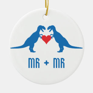 Mr.+Mr. – 愛は愛の恐竜 セラミックオーナメント