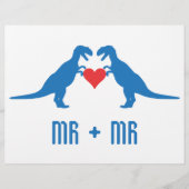 Mr.+Mr. – 愛は愛の恐竜 チラシ (正面)