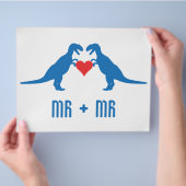 Mr.+Mr. – 愛は愛の恐竜 チラシ (手)