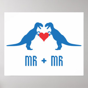 Mr.+Mr. – 愛は愛の恐竜 ポスター