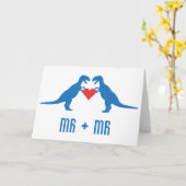 Mr+Mr- 愛は愛 恐竜 カード (黄色い花)