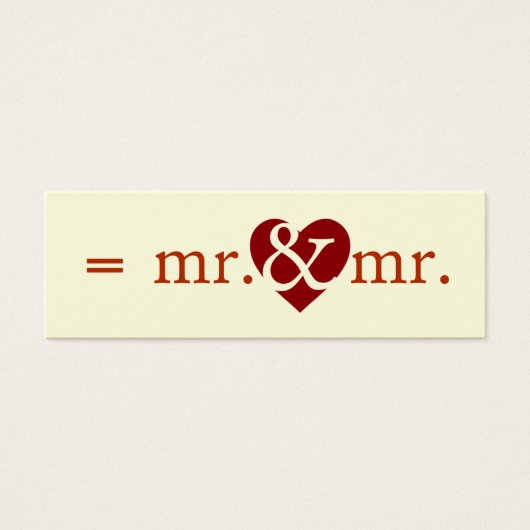 Mr. & Mr.算数ラベル (正面)