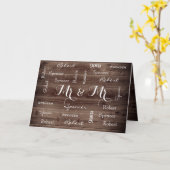 Mr. & Mr. 素朴 & Romantic 結婚's カード (黄色い花)