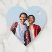 Mr. & Mr.金ゴールドとシルバーゲイ結婚の写真 フェイバータグ (裏面)