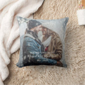 Mr.Mr.Mrs.Christmas Photoとしての一周年記念 クッション (ブランケット)