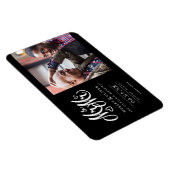 Mr.& Mr Script – 写真で日付を保存 マグネット (右側)