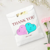 mr & mrsハート フェイバーバッグ (封をした状態)