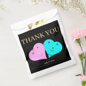 mr & mrsハート フェイバーバッグ (封をした状態)