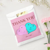 mr & mrsハート フェイバーバッグ (封をした状態)