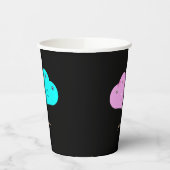 mr & mrsハート 紙コップ (左)