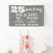 Mr Mrsライト 25周年記念シルバーハート 横断幕 (インサイチュ)