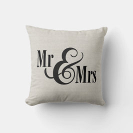 "Mr & Mrs"と旧姓と付き合い始めた日 クッション
