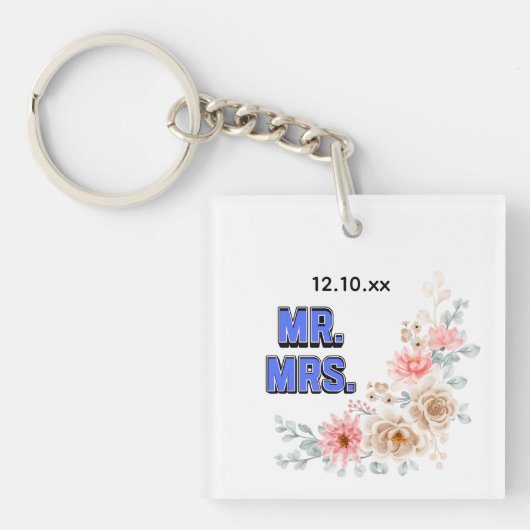 Mr. & Mrs. キーホルダー (正面)