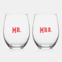 Mr. & Mrs. ステンレスワイングラス