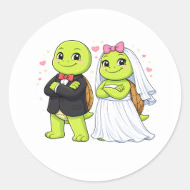 Mr & Mrs ビブス ラウンドシール