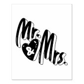 Mr&Mrs マリッジキープス ラバースタンプ (インプリント)