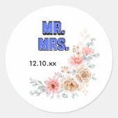 Mr. & Mrs. ラウンドシール (正面)
