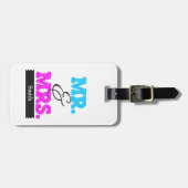 Mr & Mrs ラゲッジタグ (正面横)