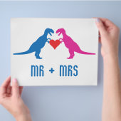 Mr+Mrs - 恐竜が好き チラシ (手)